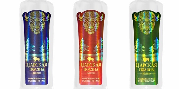 Этикетка Унифлекс "Царская поляна" 